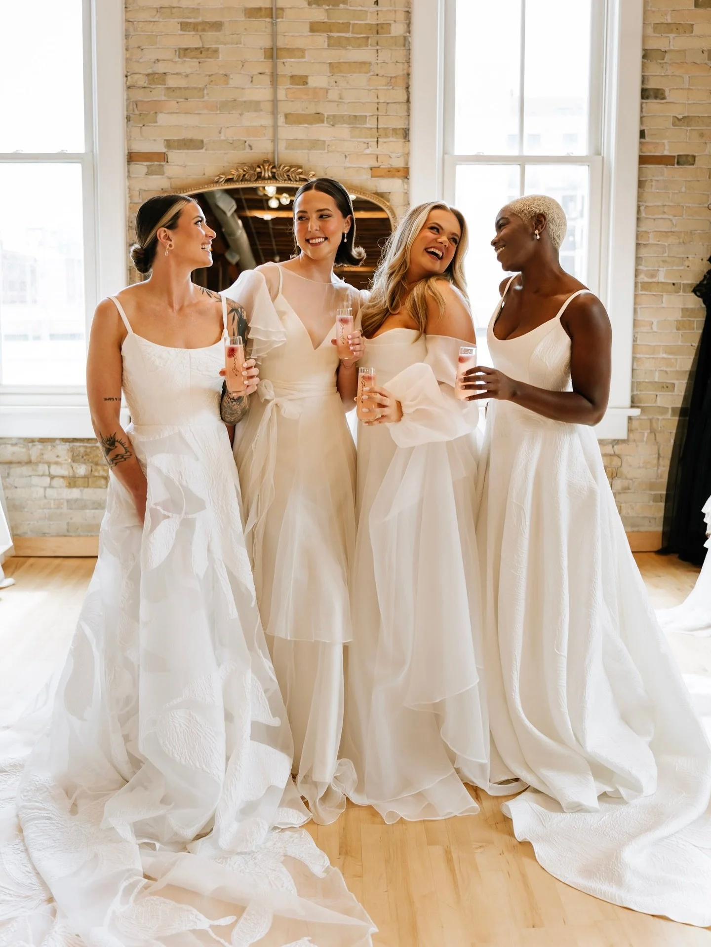 soft + romantic or modern + full of personality? either way, there&rsquo;s a @truvellebridal gown waiting for you ✨

truvelle designs are truly one of a kind: effortless, striking, and anything but ordinary. and like all of our collections, they can 