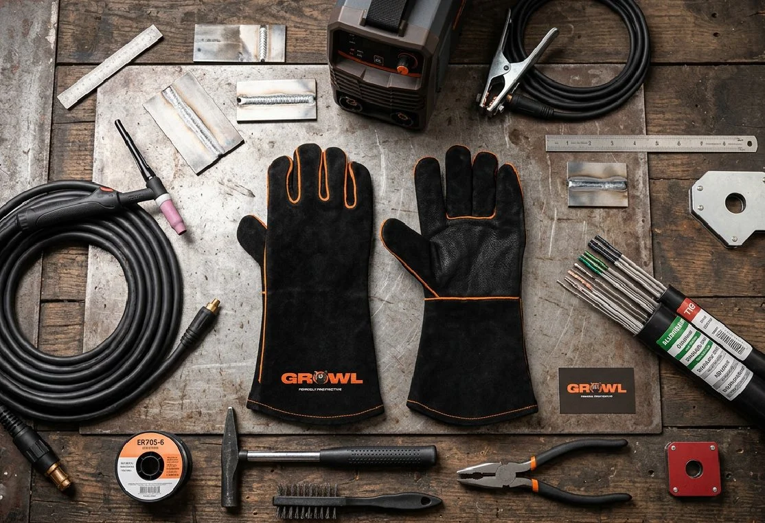 ClawFORGE Deep Dive Why Kevlar ThreaD AND Split Cowhide Matter for  High Heat Work