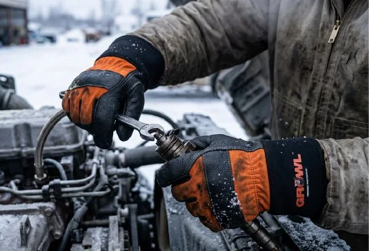 Winter Work Gloves for Truck Mechanics: What Actually Holds Up Below Freezing