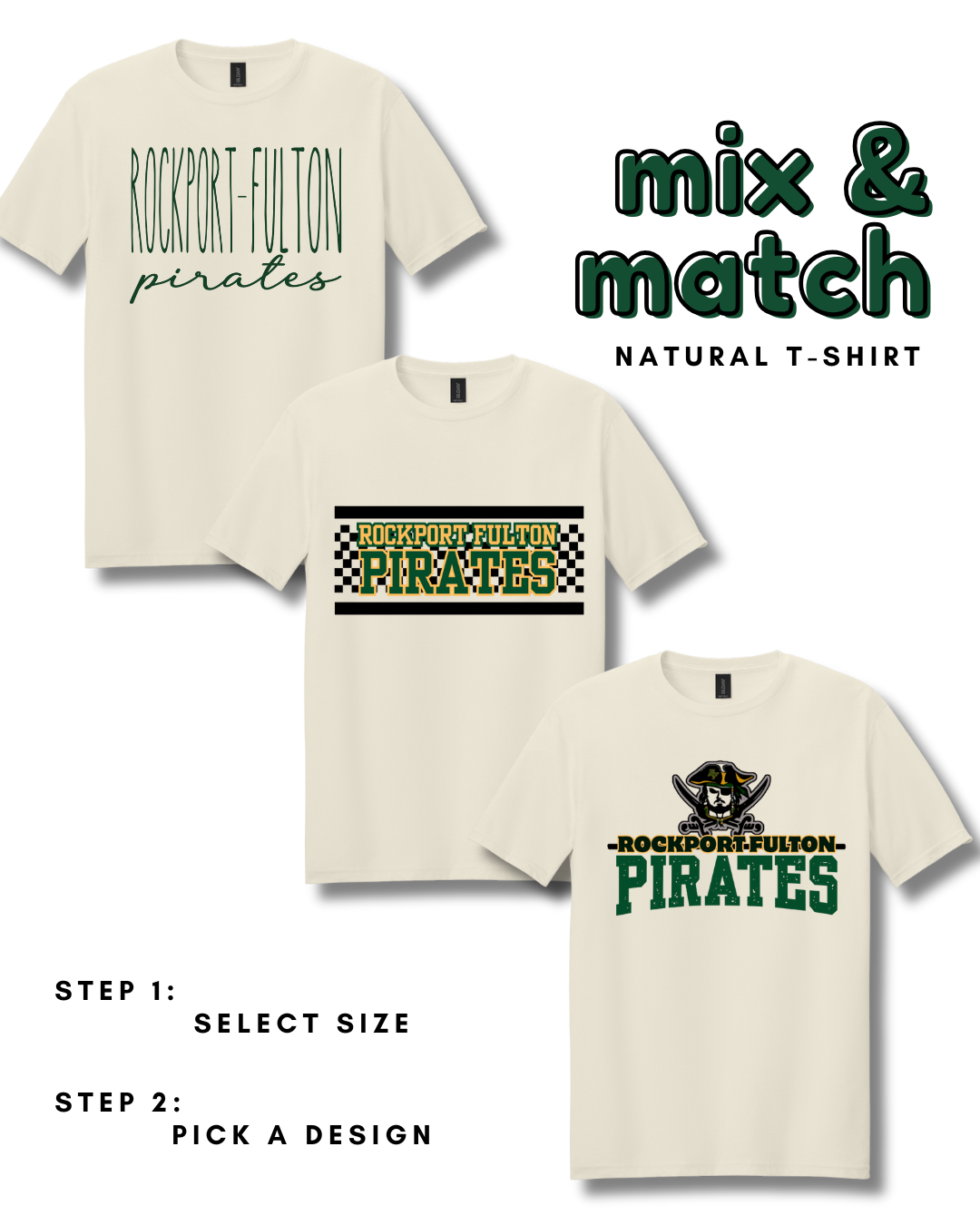 Adult Short Sleeve Natural Cotton T-shirts RFEF