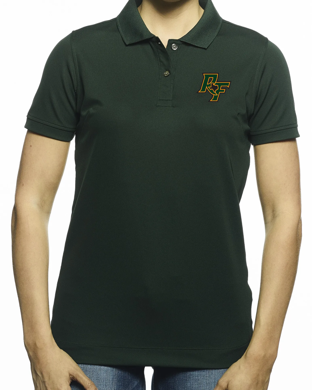 Women's Champion Polo with Embroidered RF Logo