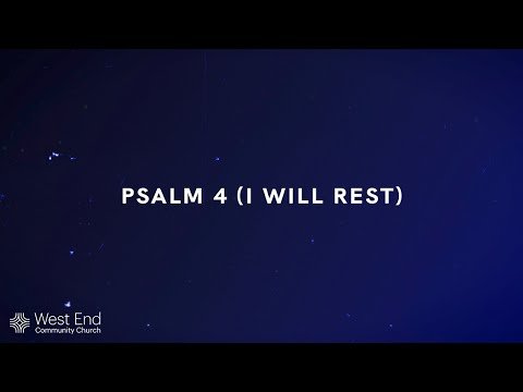 Psalm 4 (I Will Rest) | Live from July 6, 2025