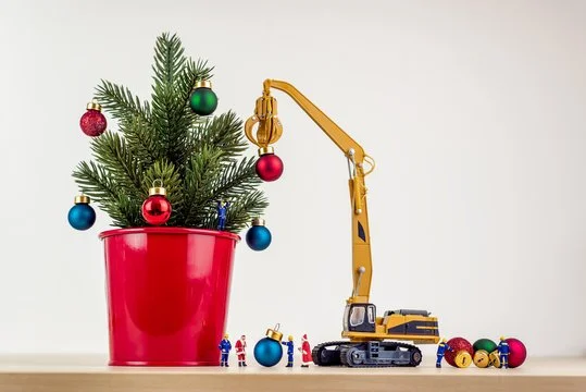 Construction &amp; Christmas 