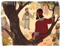 Jesus and Zacchaeus