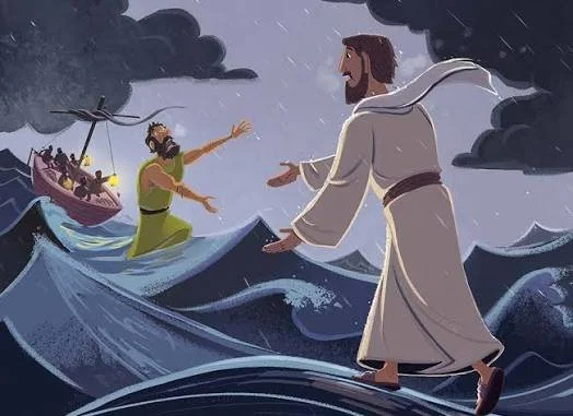 Jesus Walks on Water