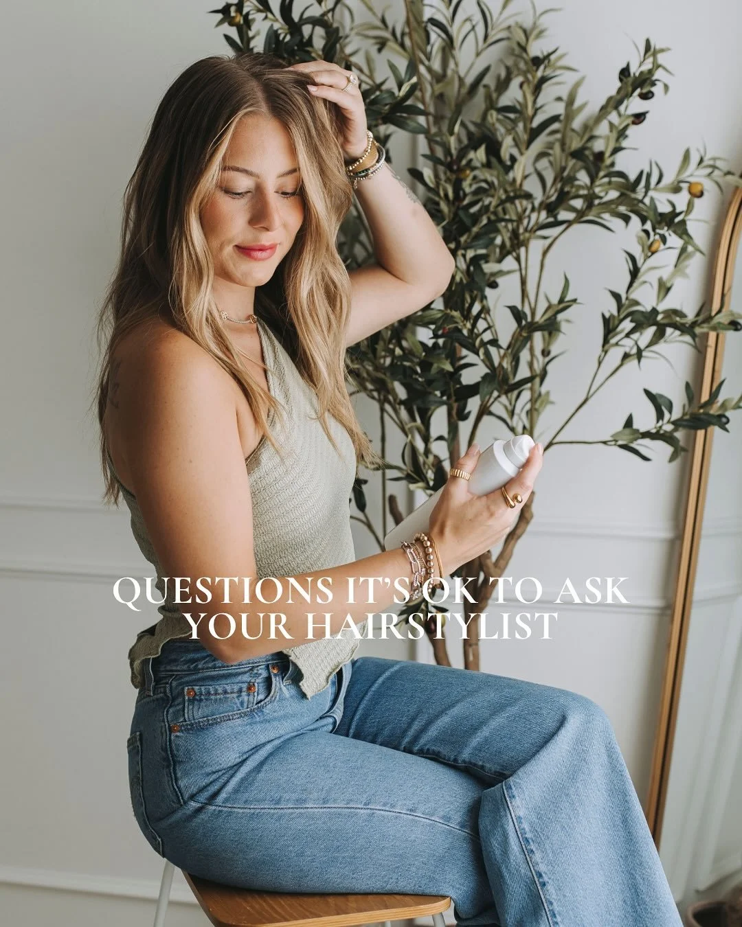It&rsquo;s always okay to ask your stylist questions! 🤍✨

Swipe through for the most common ones we get &mdash; or the ones you&rsquo;ve been wanting to ask but never have.

Our salon is your safe space, whether you&rsquo;re chatty or need some quie