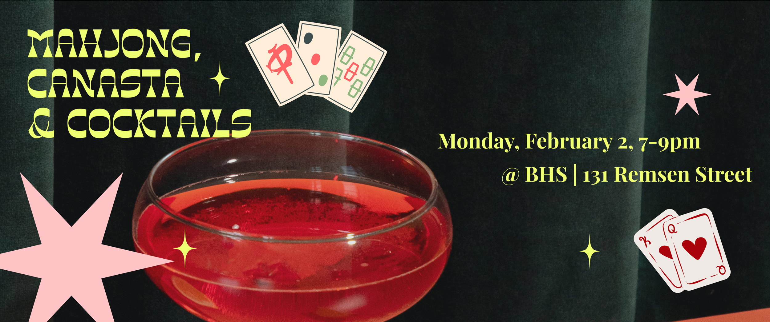 Mahjong, Canasta, & Cocktails