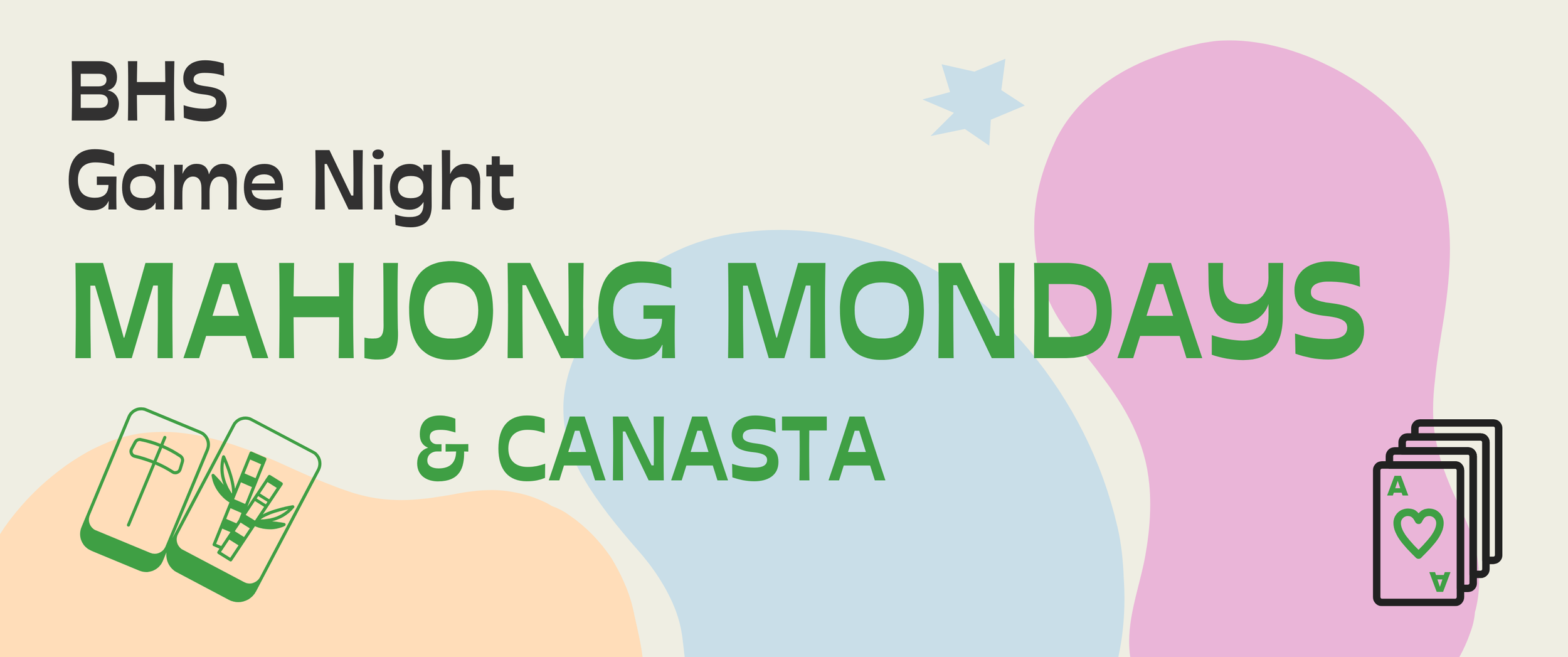 Mahjong Monday & Canasta