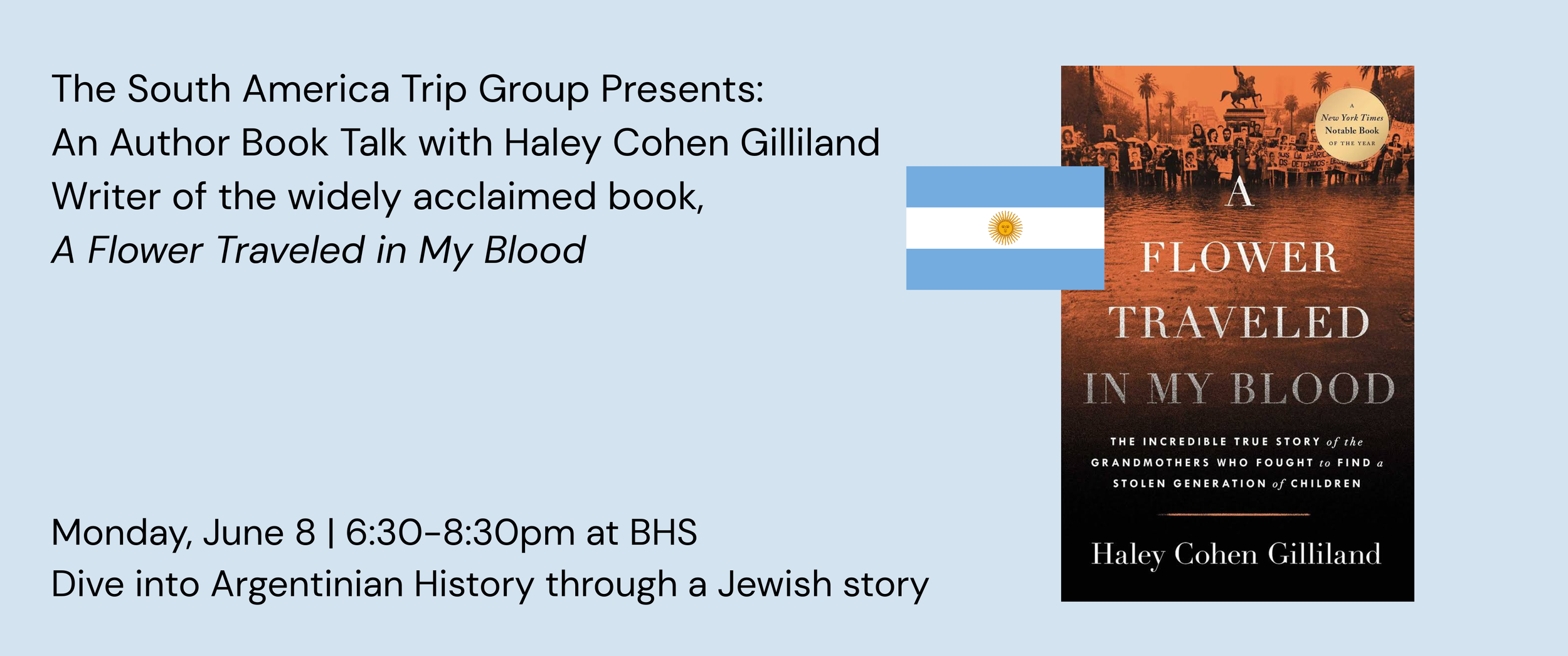Author Book Talk: With Hilary Cohen Gilliland