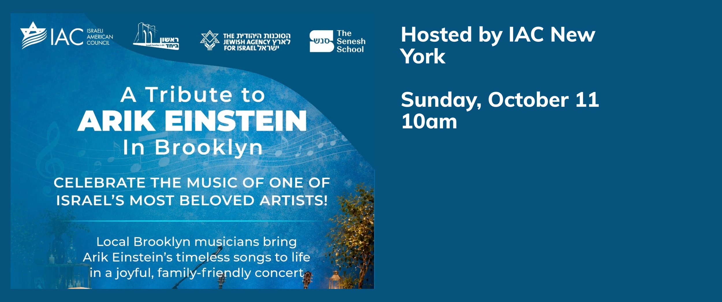 Family Musical Tribute: Songs of Arik Einstein