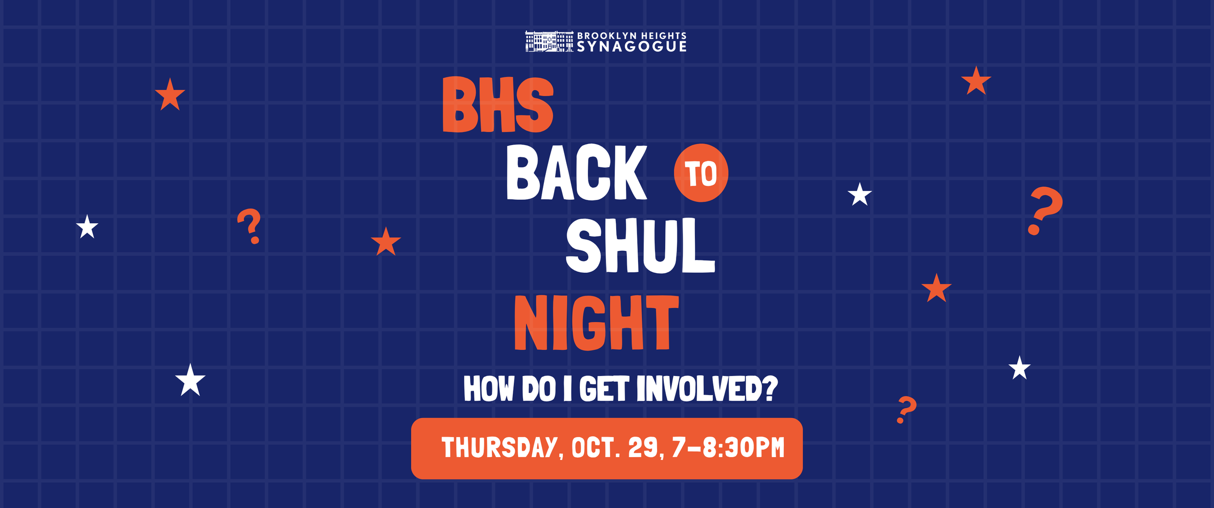 Back to Shul Night