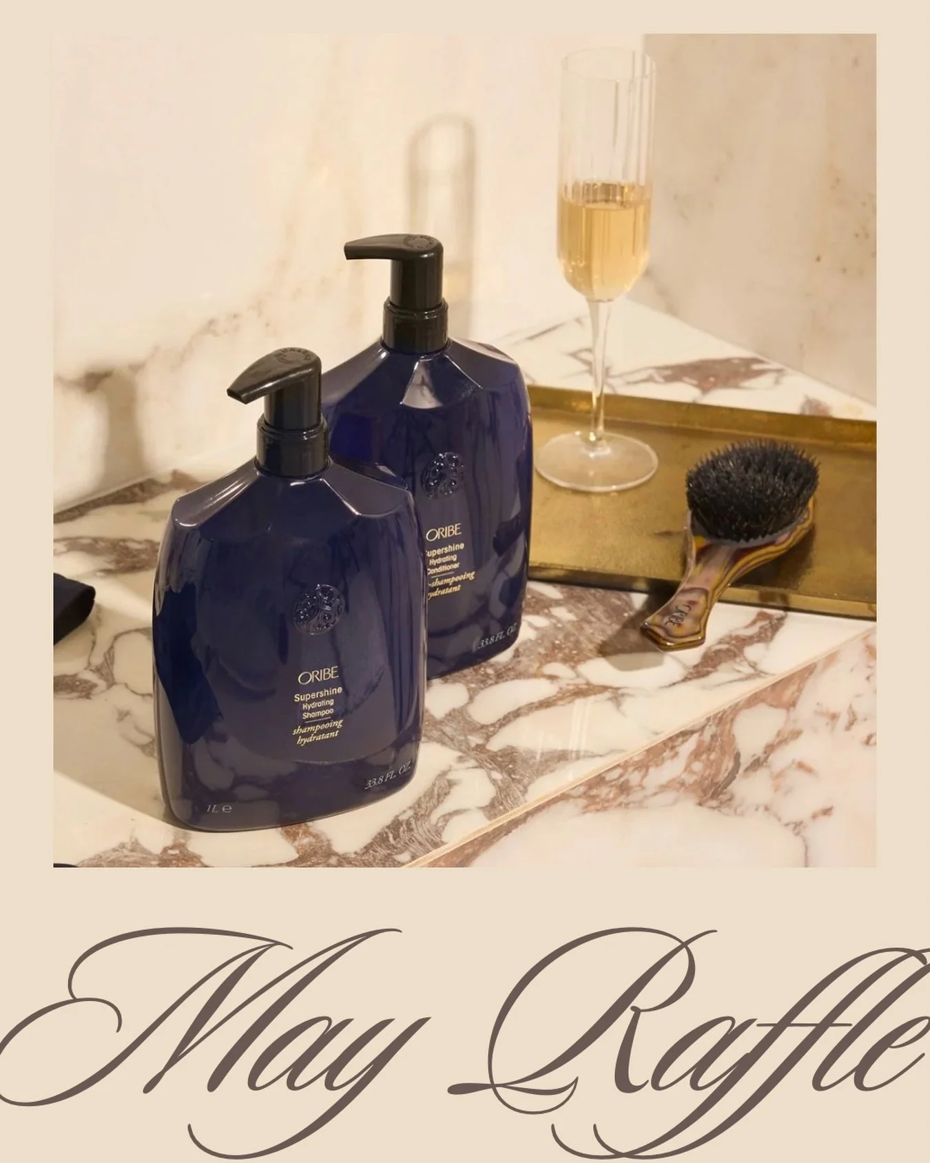 Bocz Salon is holding a raffle this May, and you do not want to miss out on these prizes! 

Through the month of May, for any 3 full-size products you buy, you can get a raffle ticket to enter to win:
Supershine Shampoo Liter
Supershine Conditioner L
