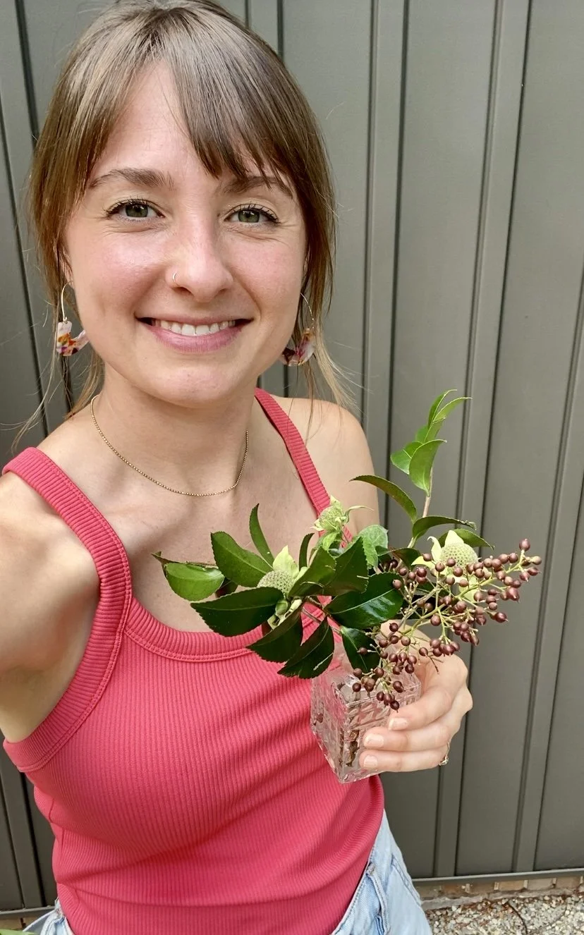 Bud Vase Challenge: Backyard Edition