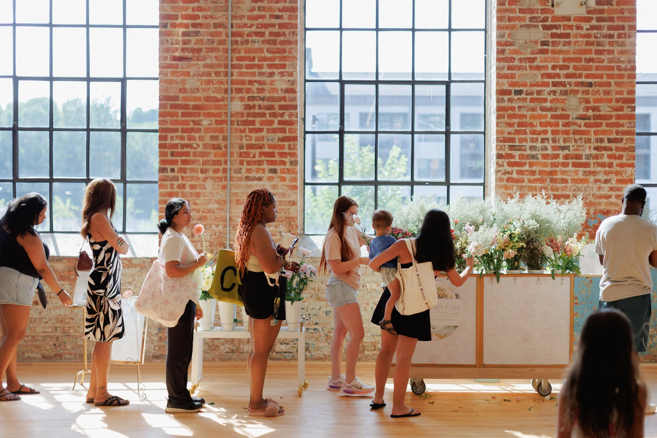 Bringing the Bouquet Bar to Savona Mill in Charlotte, NC