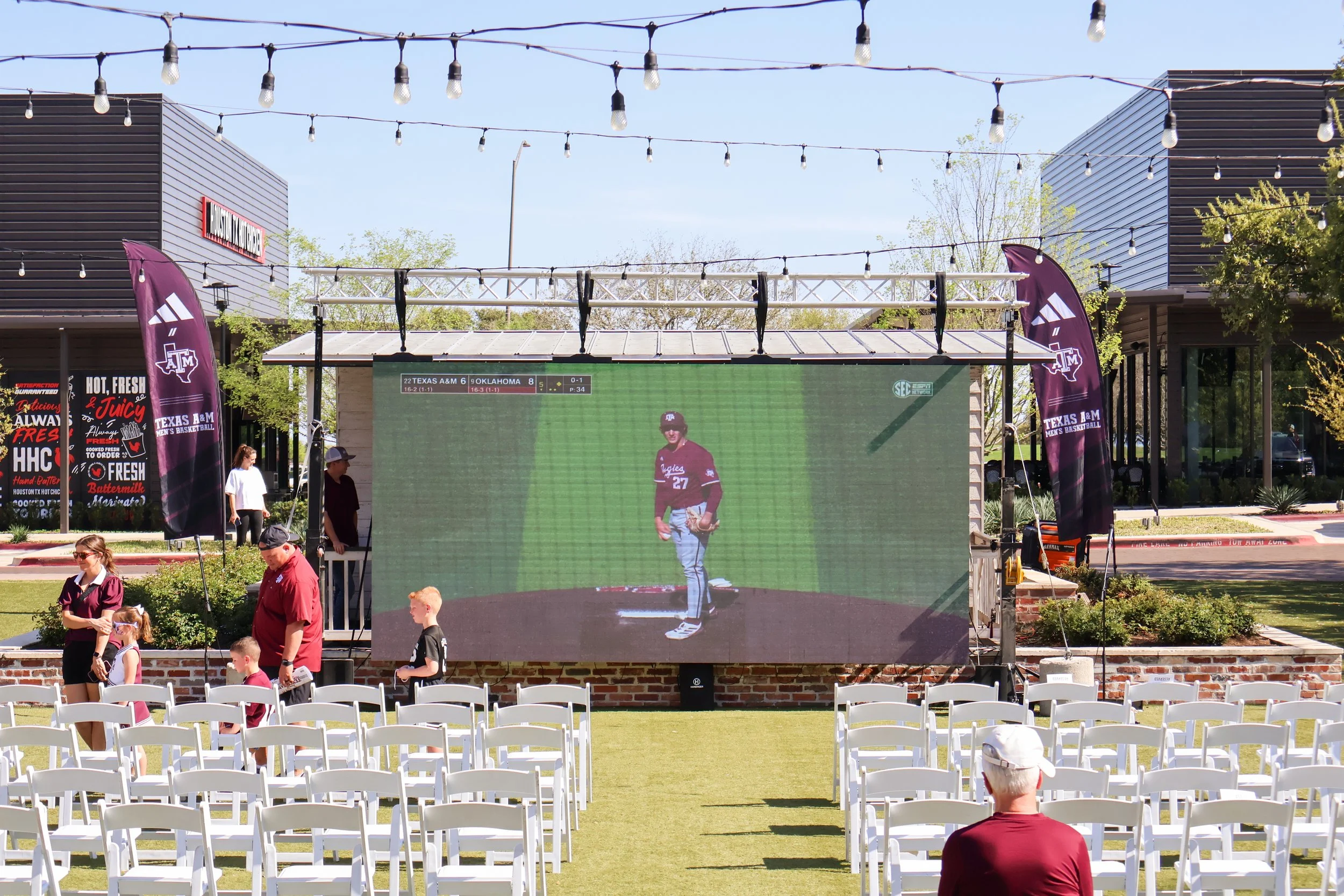 How to Host the Ultimate Outdoor Watch Party with an LED Screen