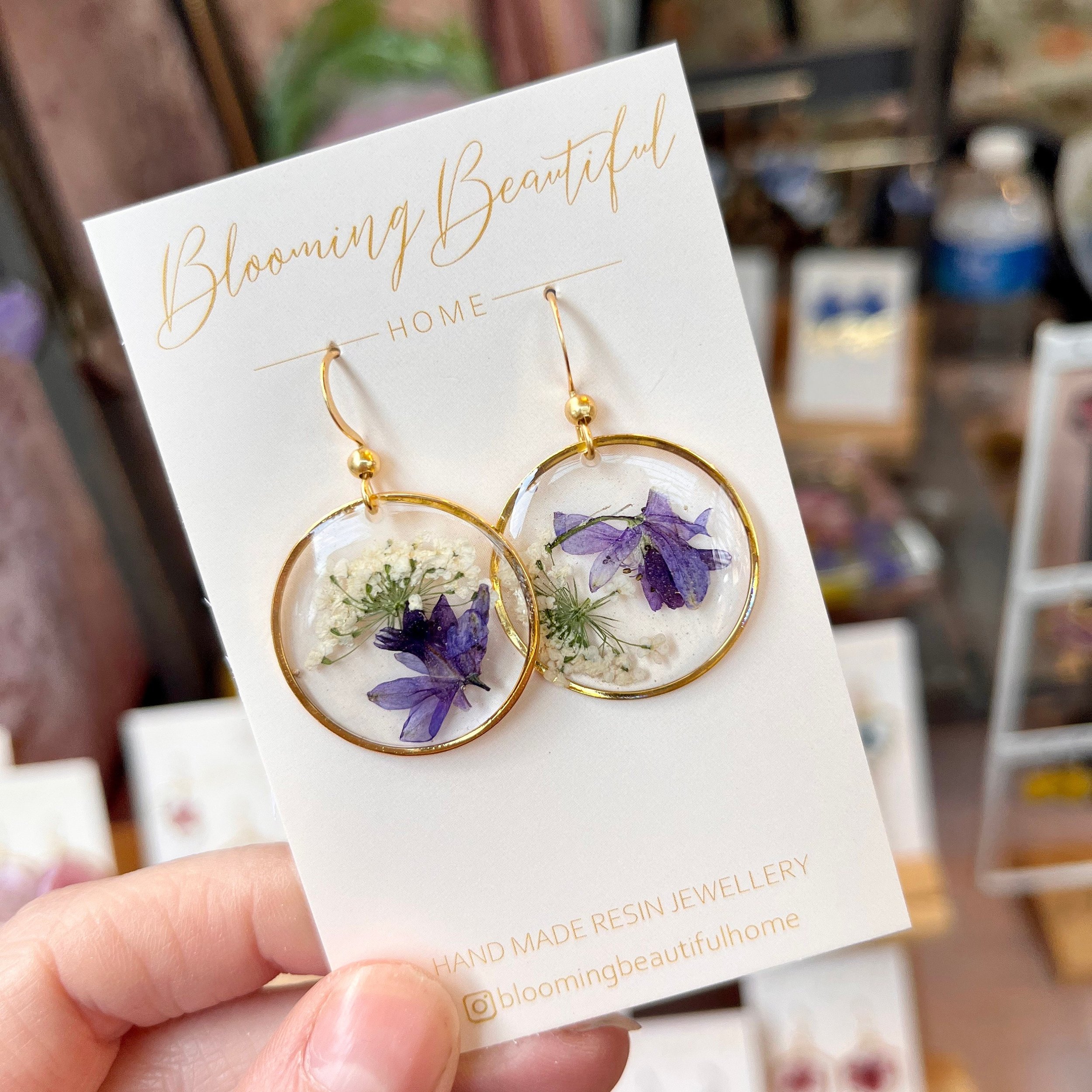 Vintage Button Bead Earrings - made to order! – Junque Drawer Studio