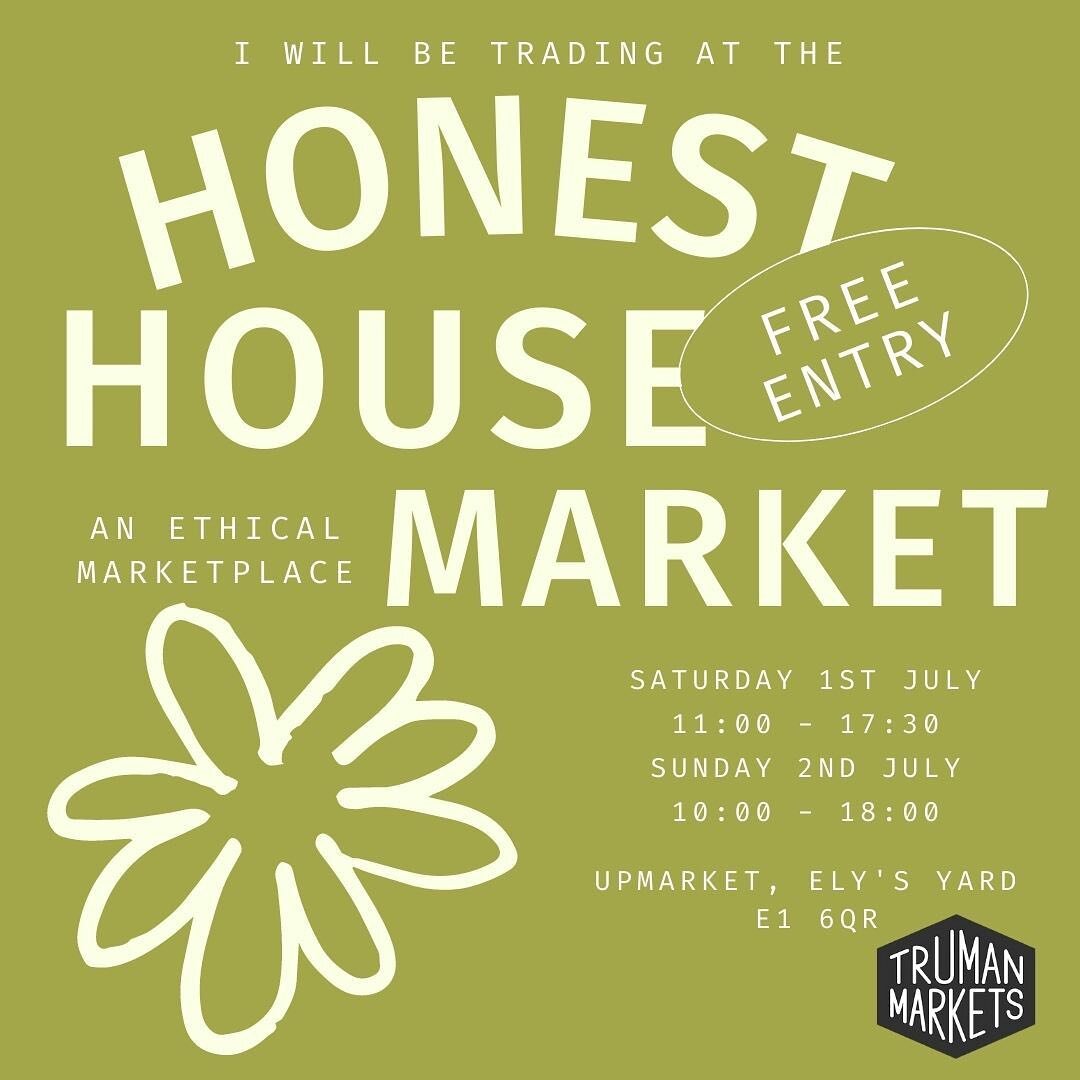 Happy Tuesday all! We&rsquo;re superr busy here getting ready for this weeks bonus market at @honesthouseldn Brick Lane! We&rsquo;ll be there all day Saturday and Sunday - can&rsquo;t wait to see you! 💖✨