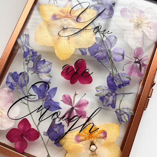 Pressed Flower Frames — Real Pressed Flower Botanical Jewellery — Rose &  Bramley