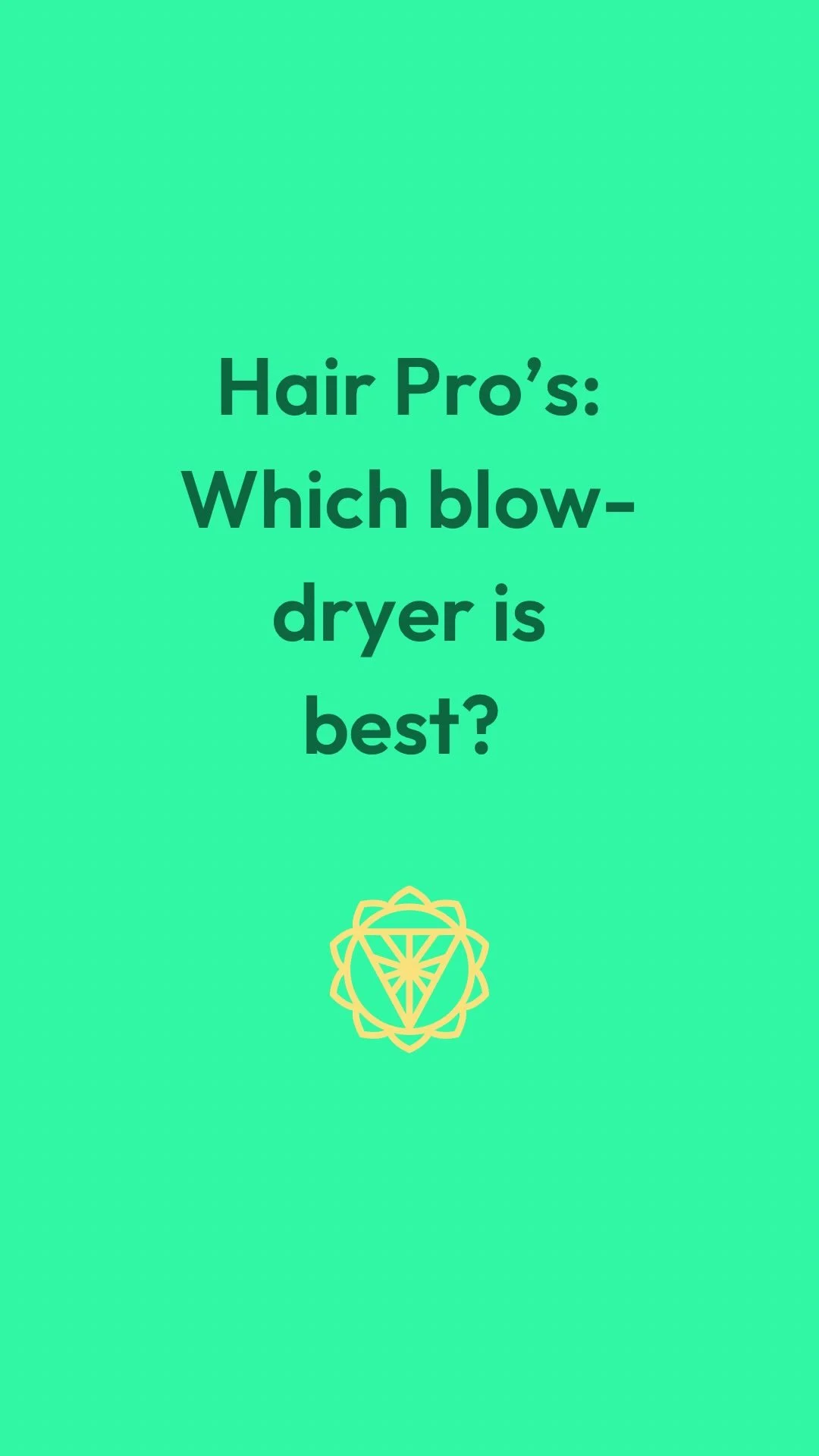 📲Calling all Hair Professionals - Halp!!
1️⃣Which blow dryer do you think is best?
2️⃣ How many years (or months) does yours last you behind the chair?
I’m in the market and want to be influenced! So far I’ve used:
Parlux
Dyson
USMOO