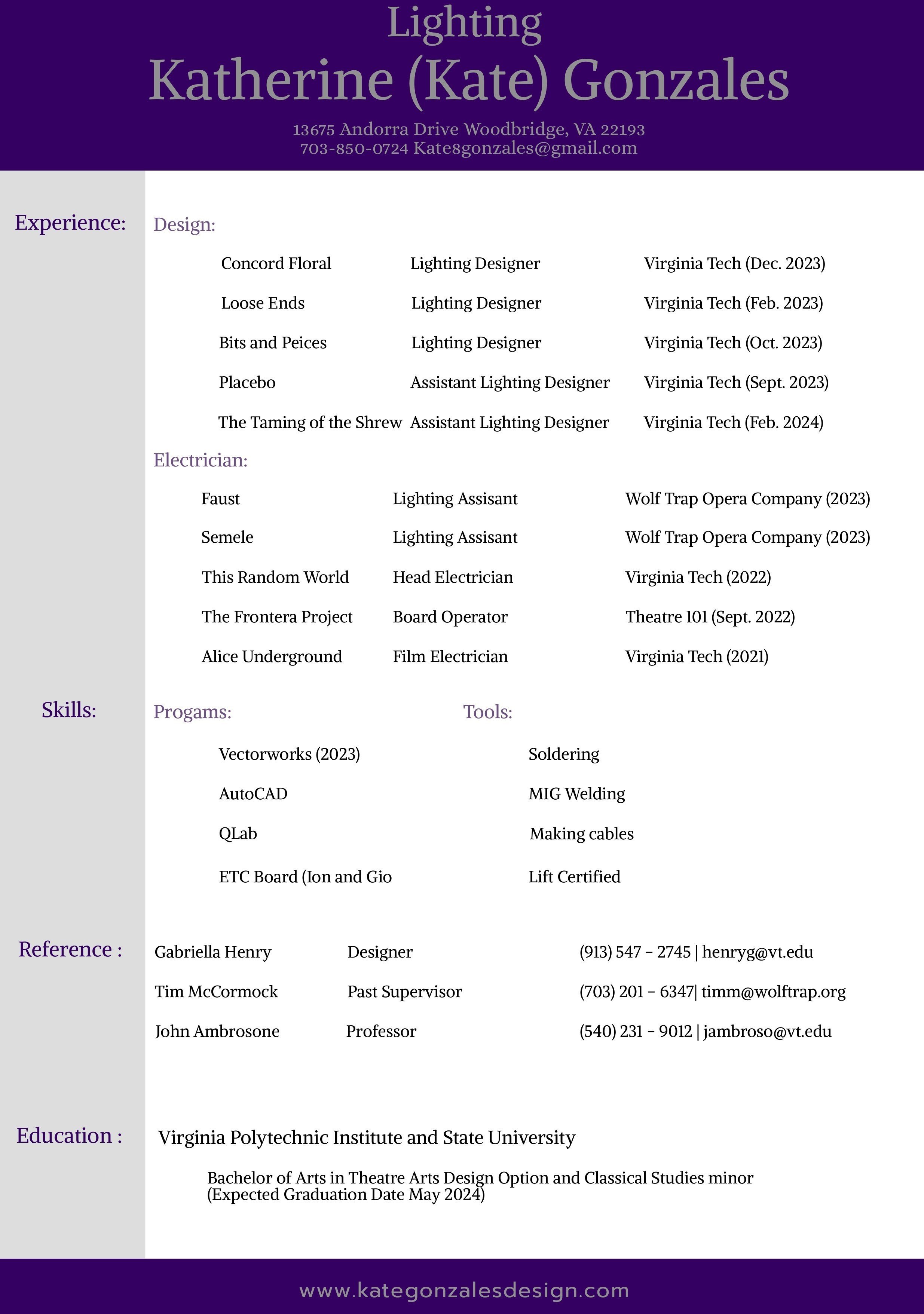 About — Kate Gonzales Design