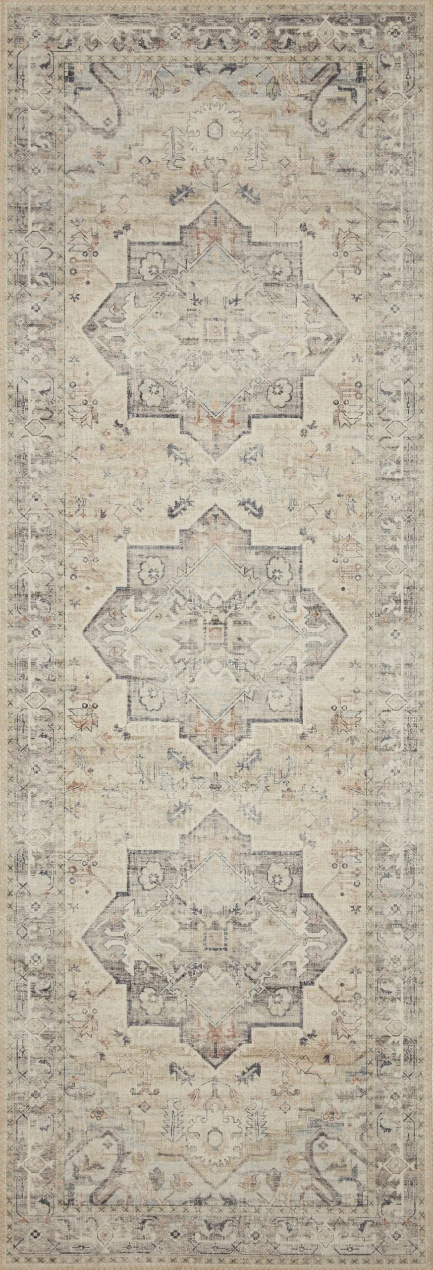 Loloi Rugs Canada Hathaway Multi / Ivory rug runner