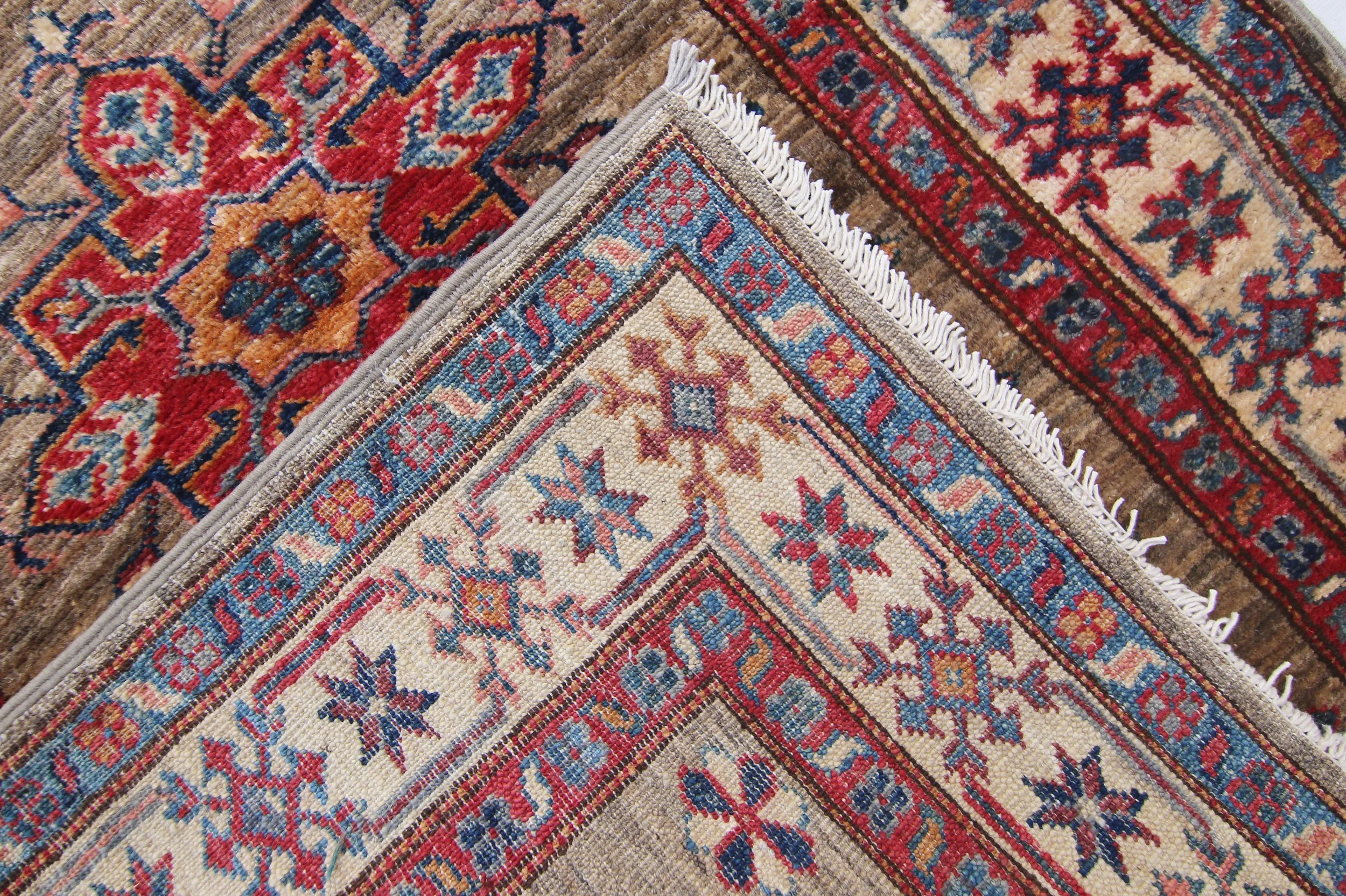 tribal-contemporary-wool-rug-kr499-knots.JPG