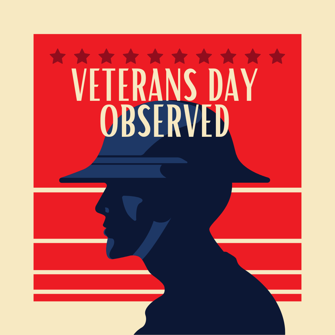 Veteran's Day (No School)