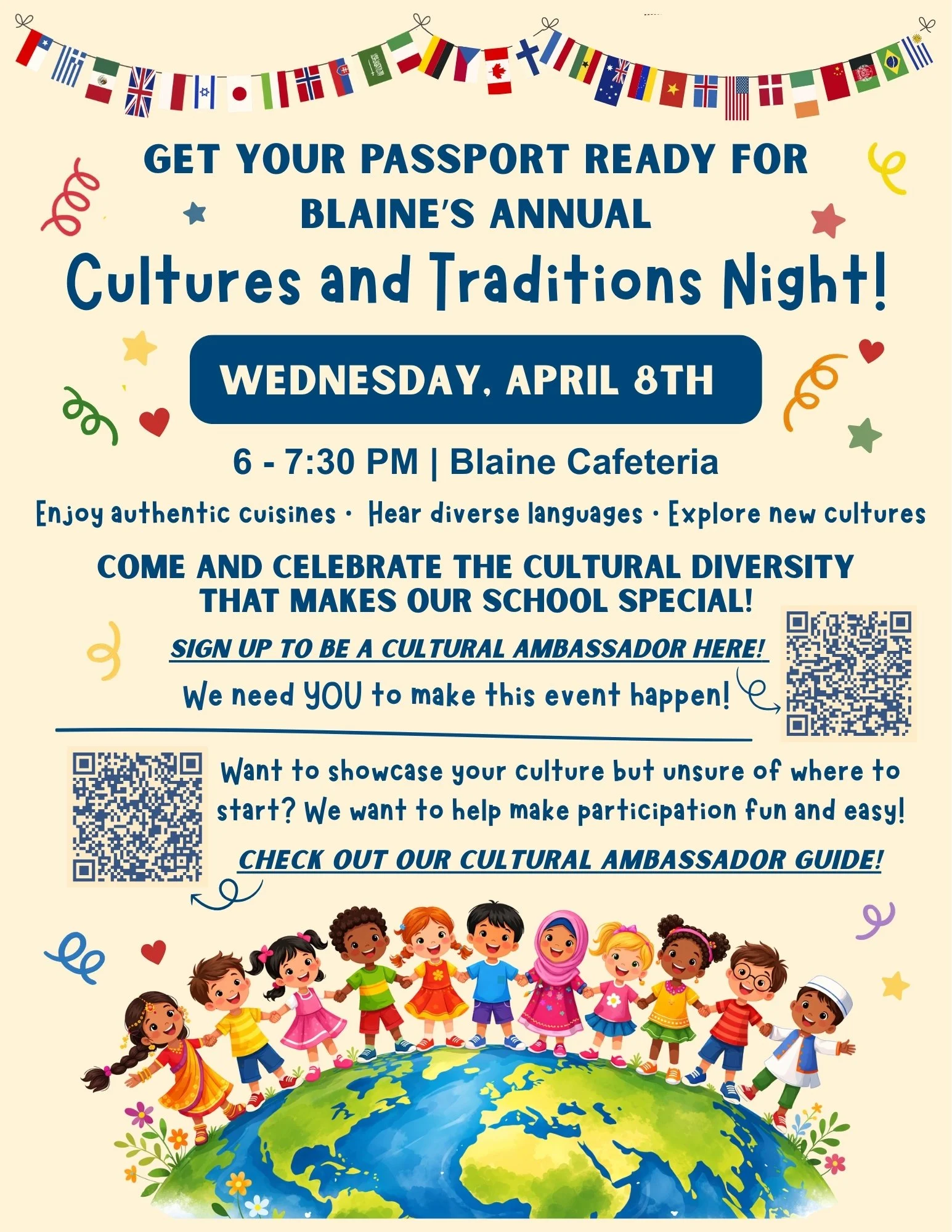 Family Cultures & Traditions Night