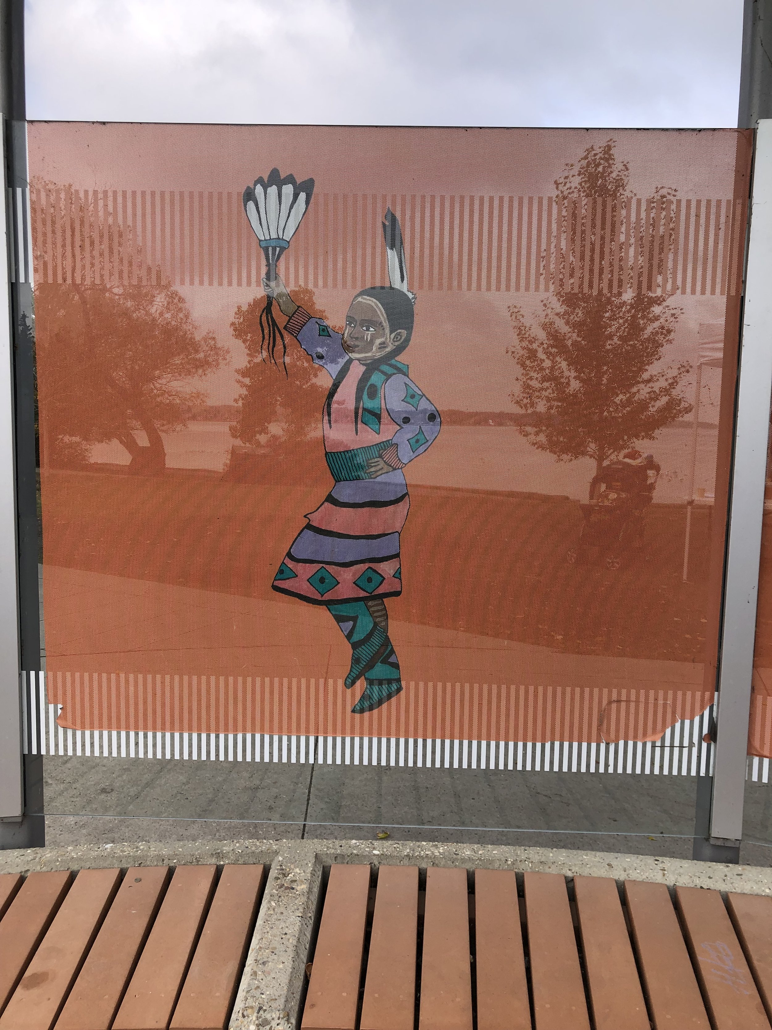 2-Indigenous mural at Sylvan Lake National Day for Truth and Reconciliation 2023.jpg