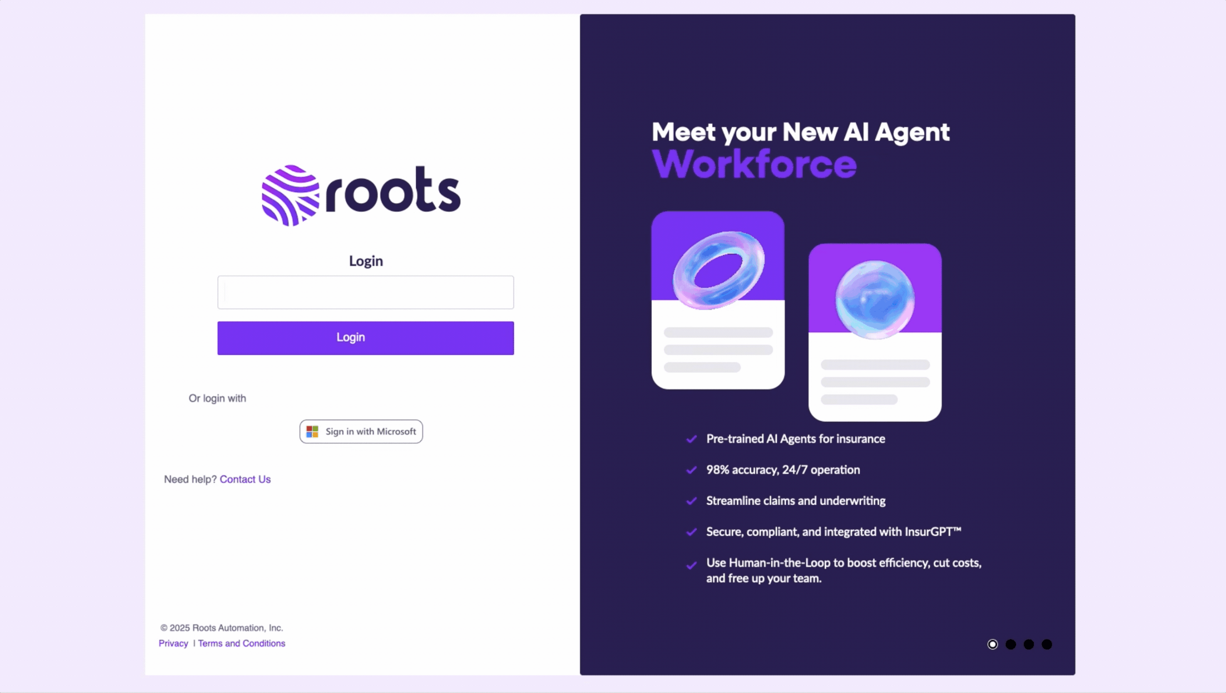 Roots.ai:  Leading the rebrand of Roots, a rising AI-driven insurance company, while fast-tracking its marketing presence.