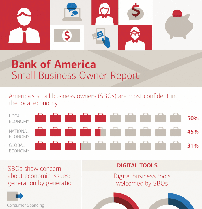 Bank of America:  Visualizing Small Business Insights