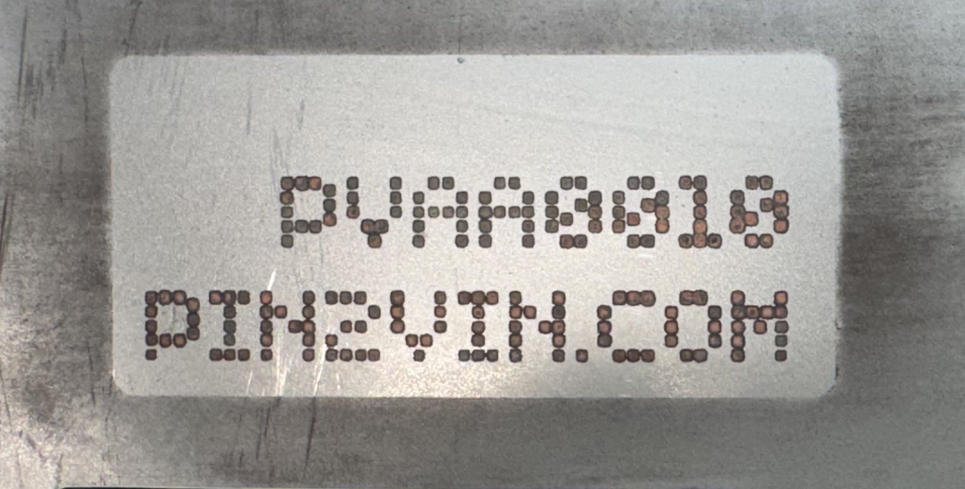 Pin2Vin, Etching, Catalytic Converter