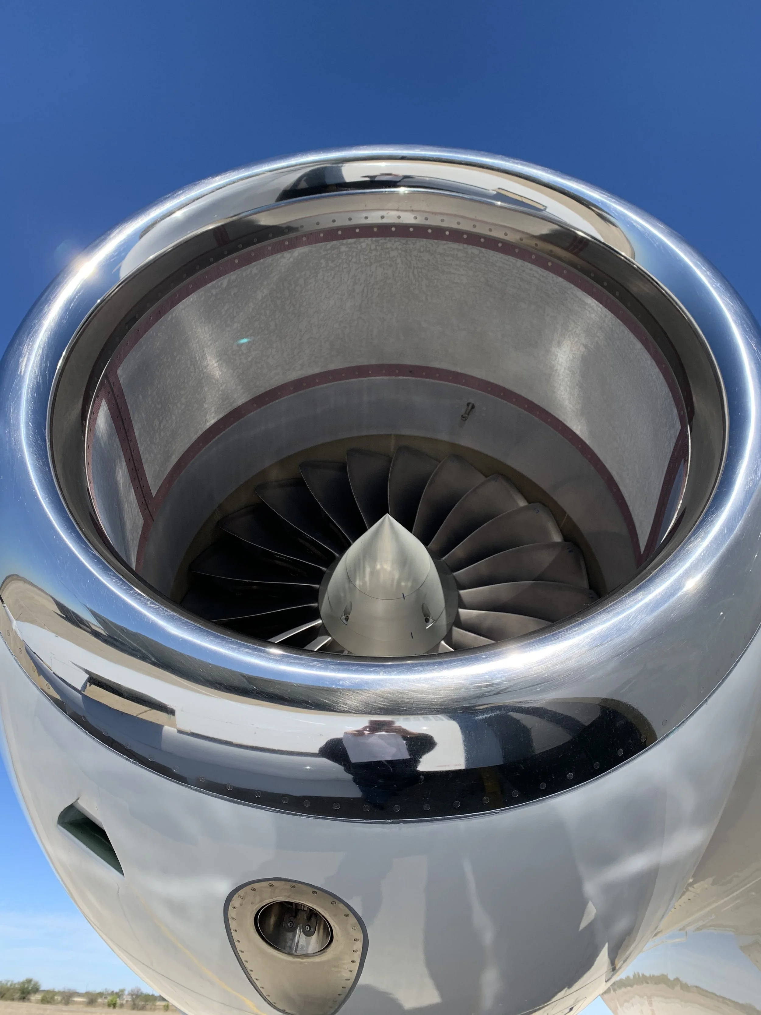 HJS Challenger 300 Engine.JPG