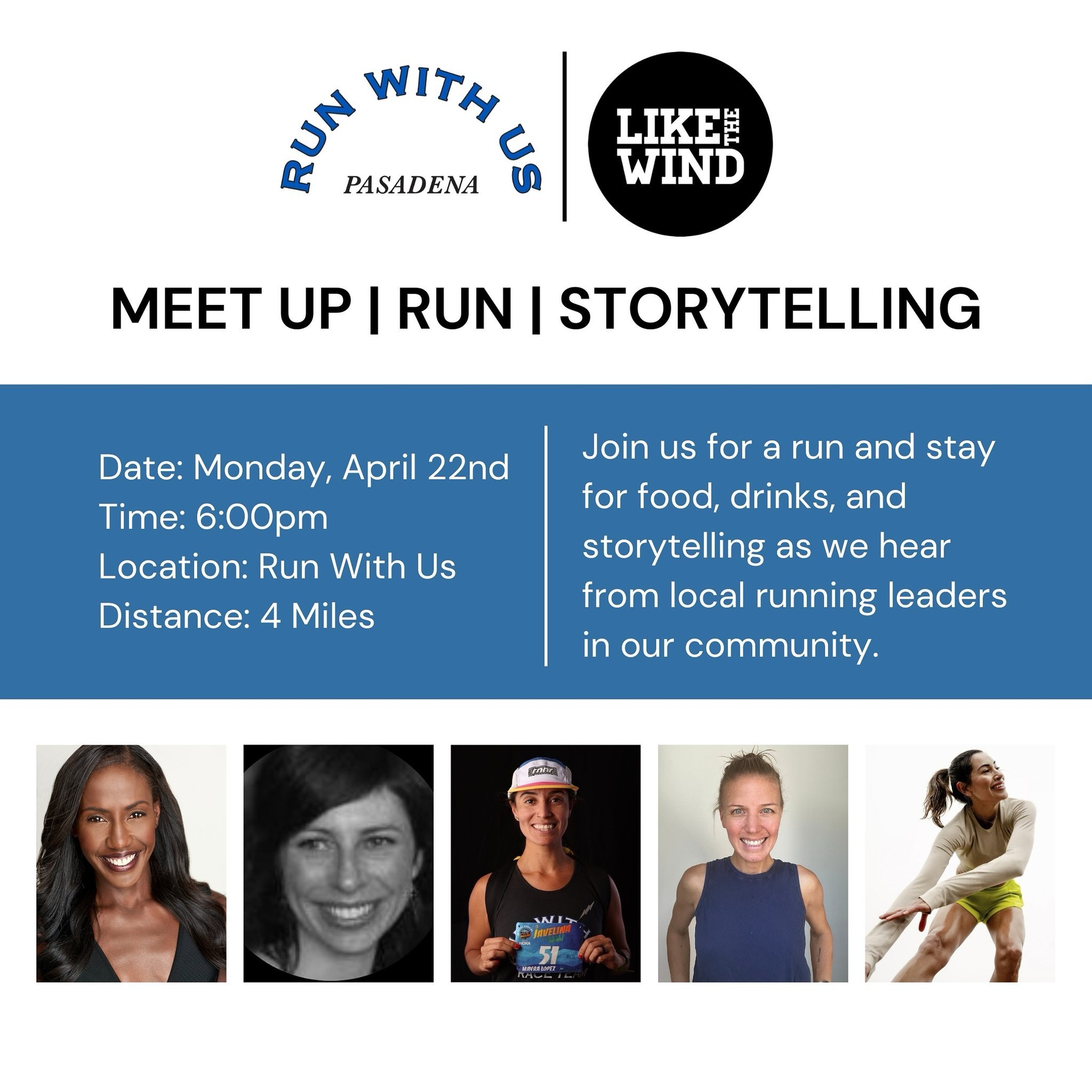 Join us TONIGHT at 6pm as we host @likethewindmag while on their U.S tour! 

@sandychannel will be moderating an amazing panel of athletes including @born2run87 @onthejumbotron @larunningconnoisseur @ingridwalt @liddie.g and Julie Freeman. 

The pane