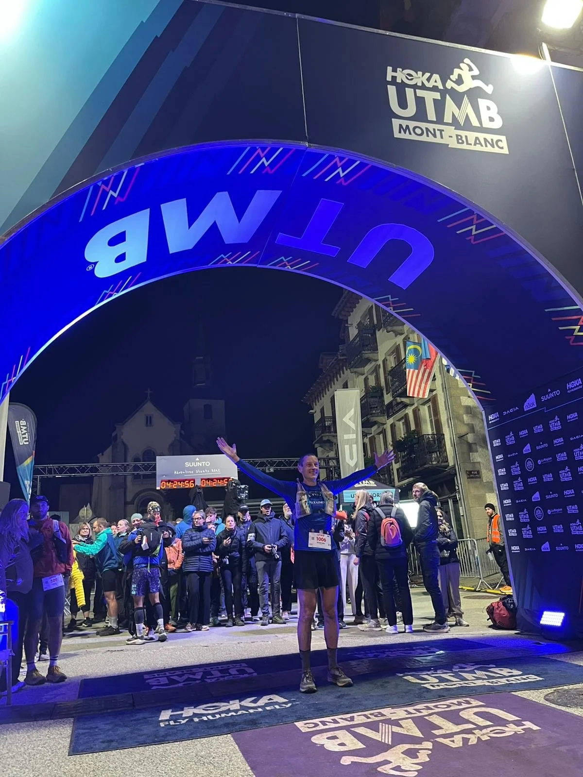 Gabriele Completes UTMB