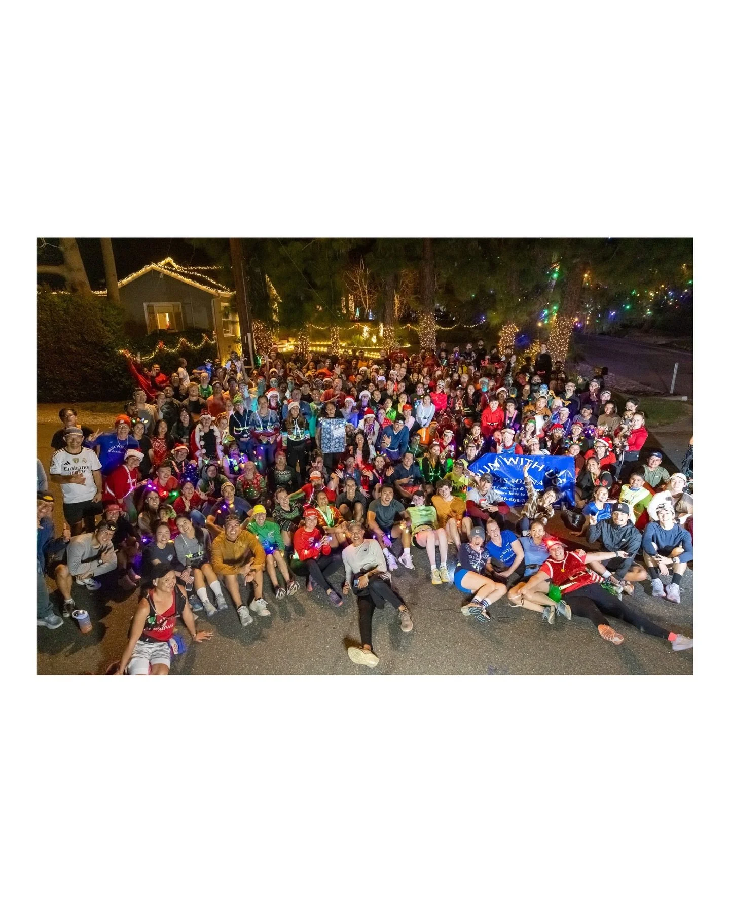 THANK YOU to everyone that came out and especially everyone that helped out with our Annual Christmas Lights Run 🎄. It&rsquo;s such a team effort and we&rsquo;re so thankful for everyone that helped make it so much fun. And a huge thank you for ever