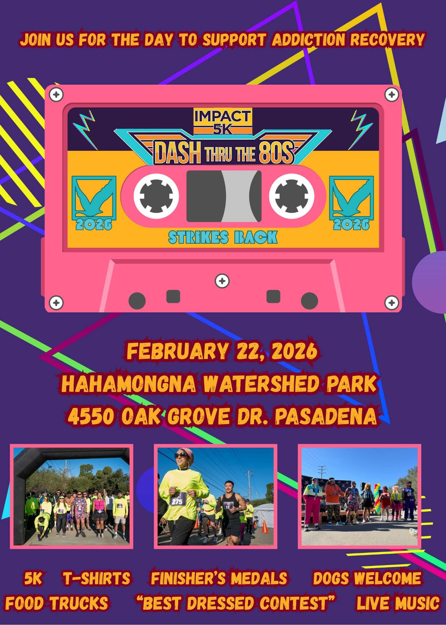 Dash thru the 80s Impact 5k