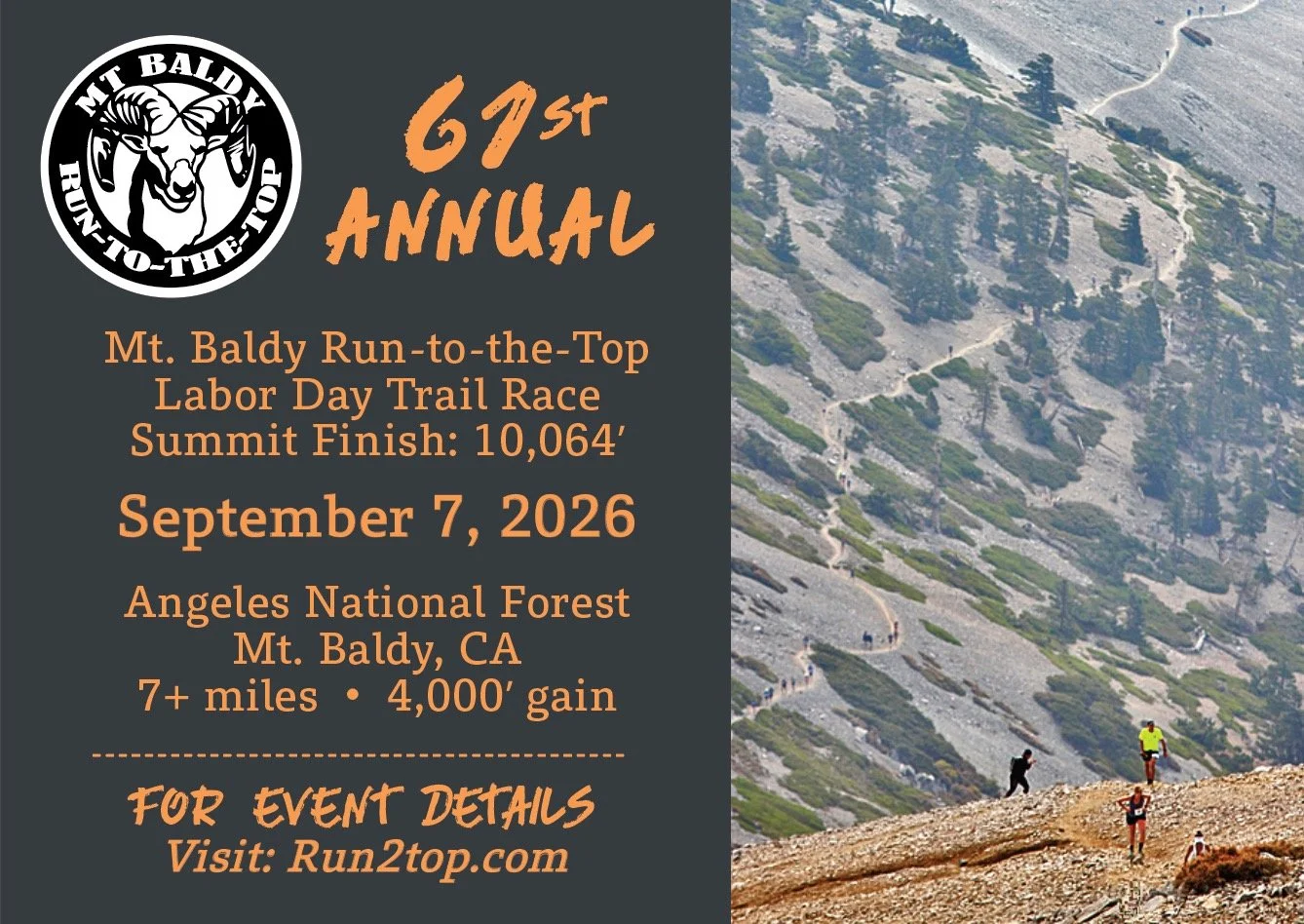 Mt Baldy Race to the Top