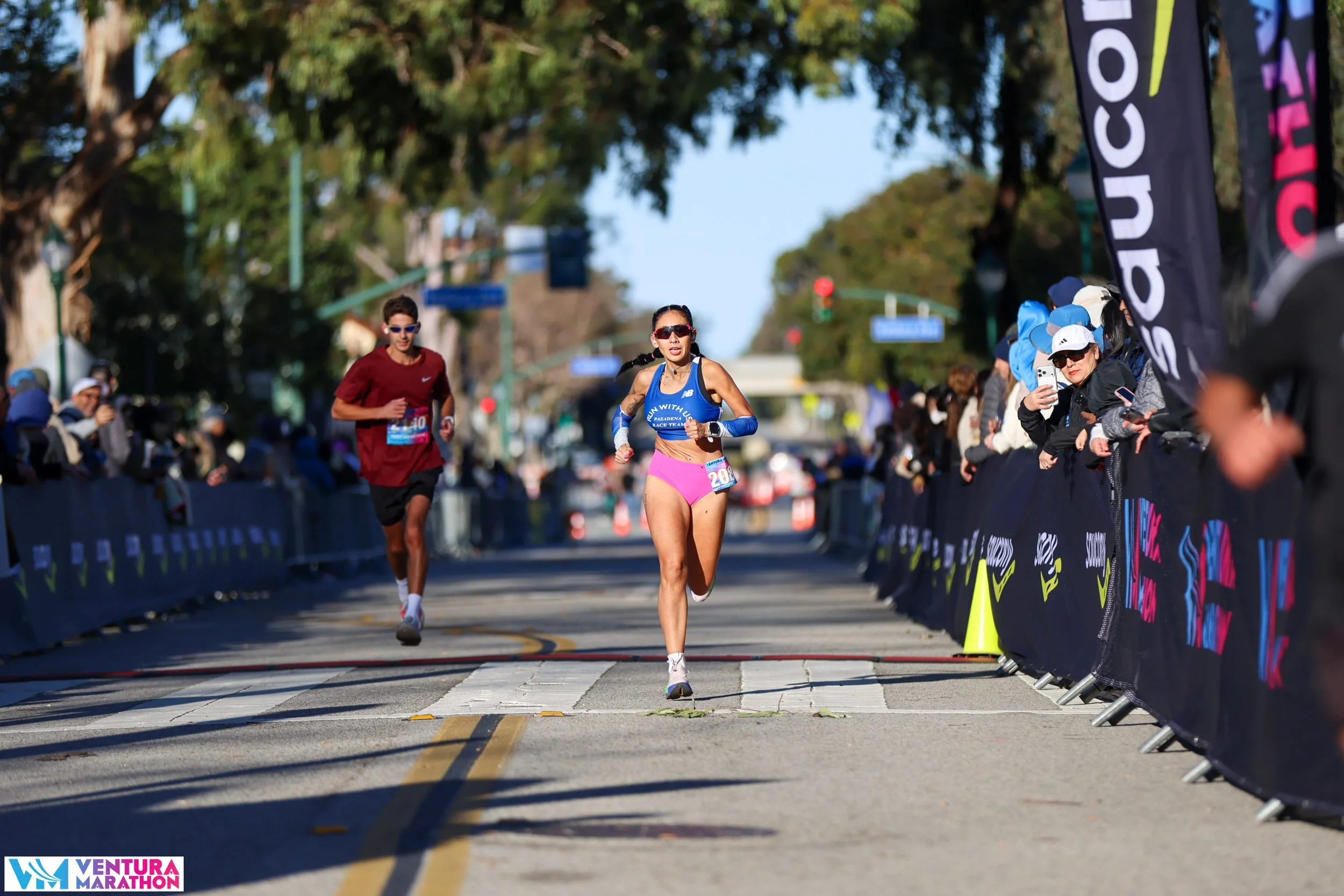 Gabriella Matches PR at Ventura Half