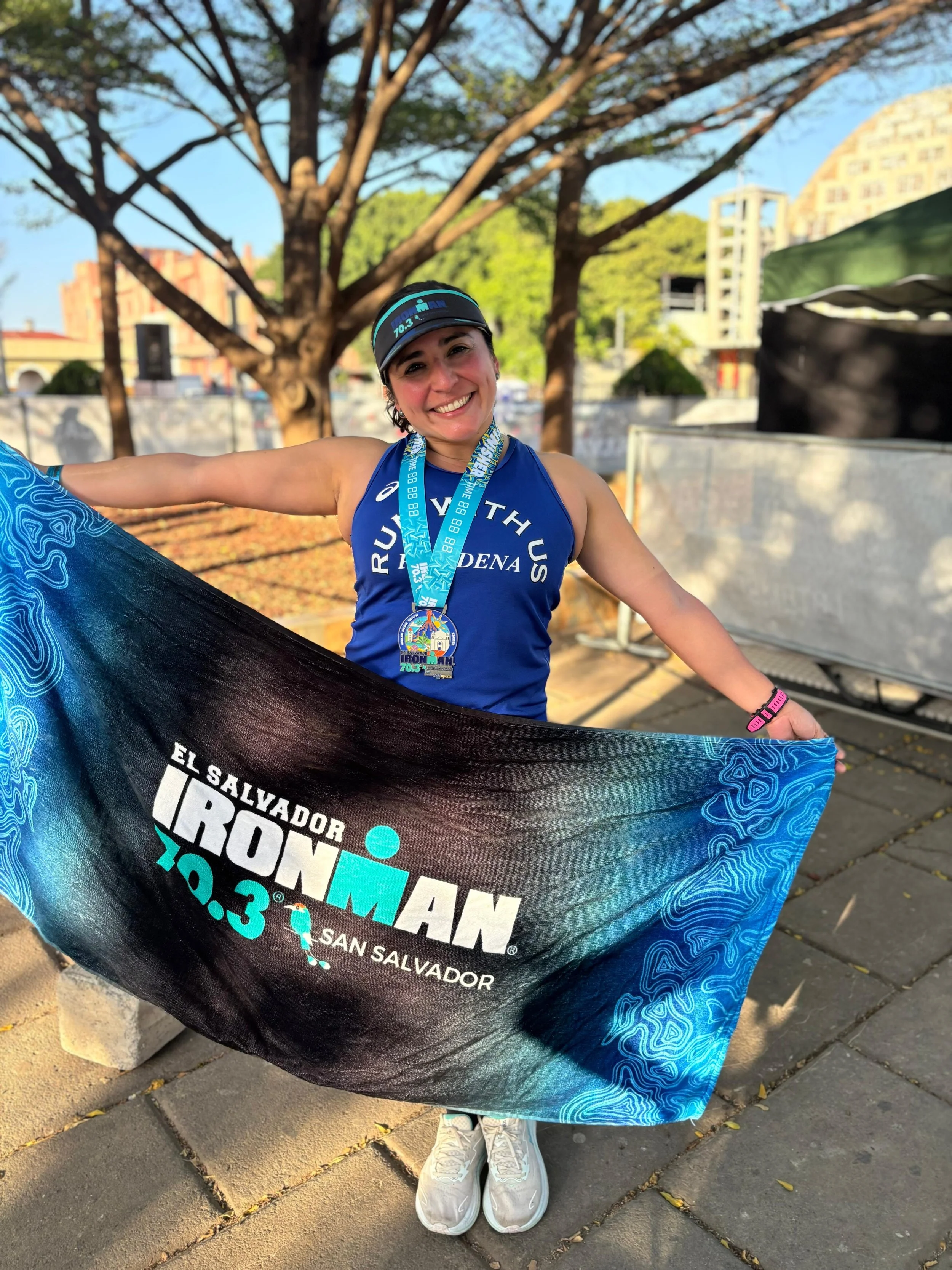 Jessica Completes Ironman 70.3 San Salvador