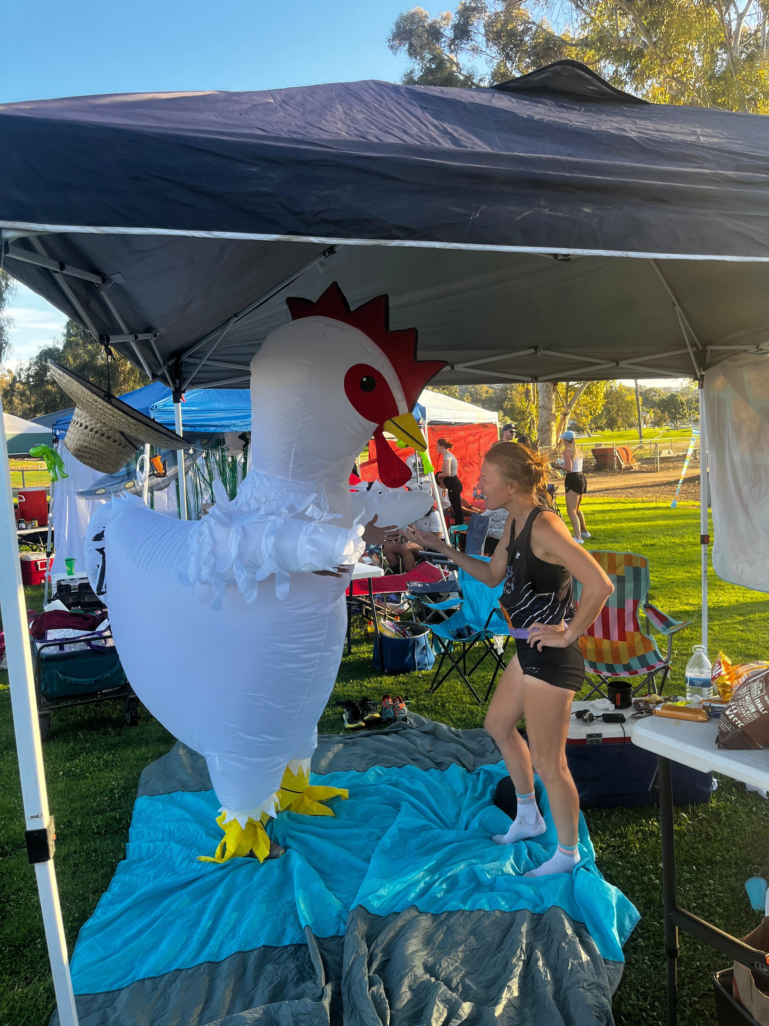 Kate Olson runs 75 miles at Rooseters Backyard Ultra