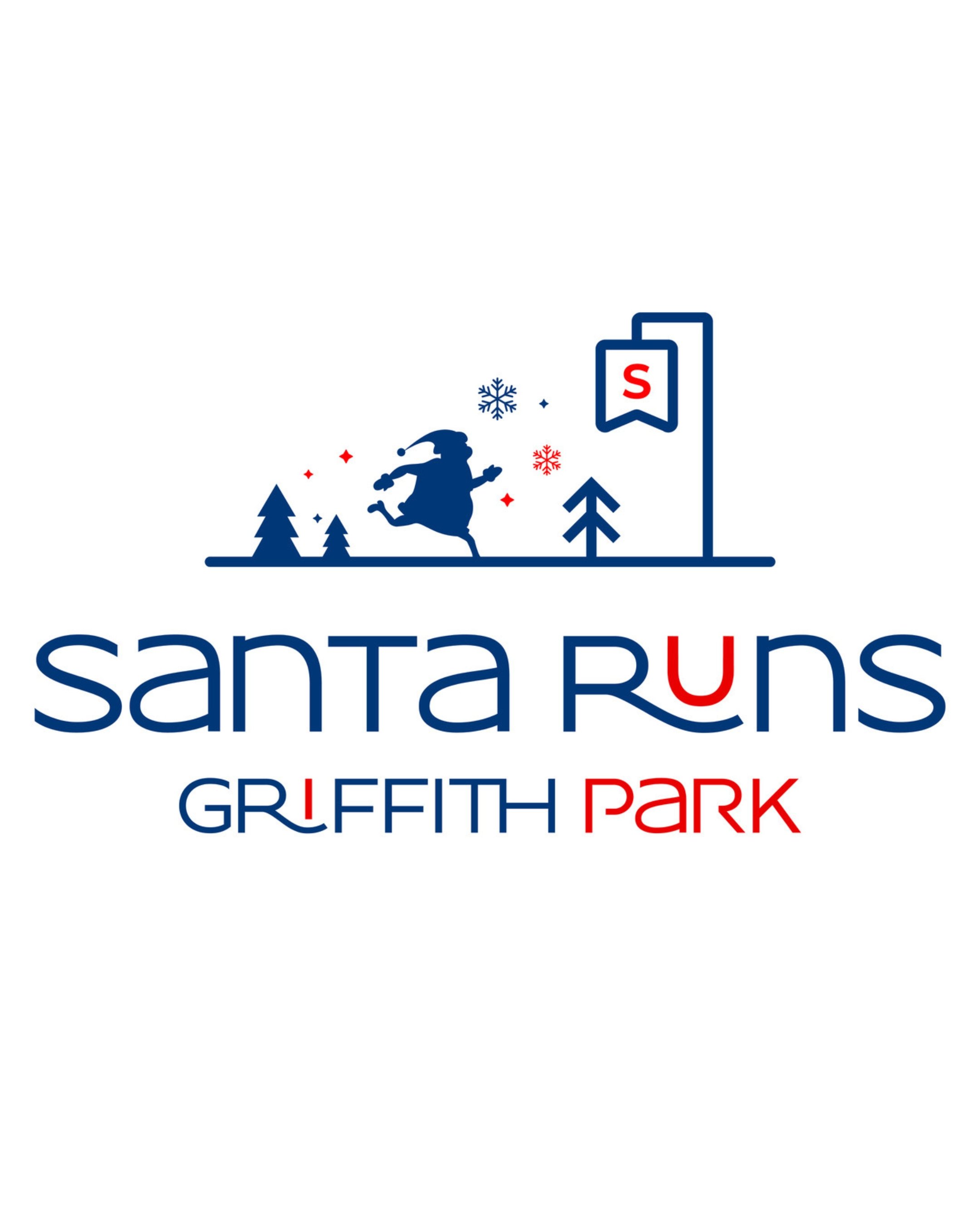 Santa Runs Griffith Park 