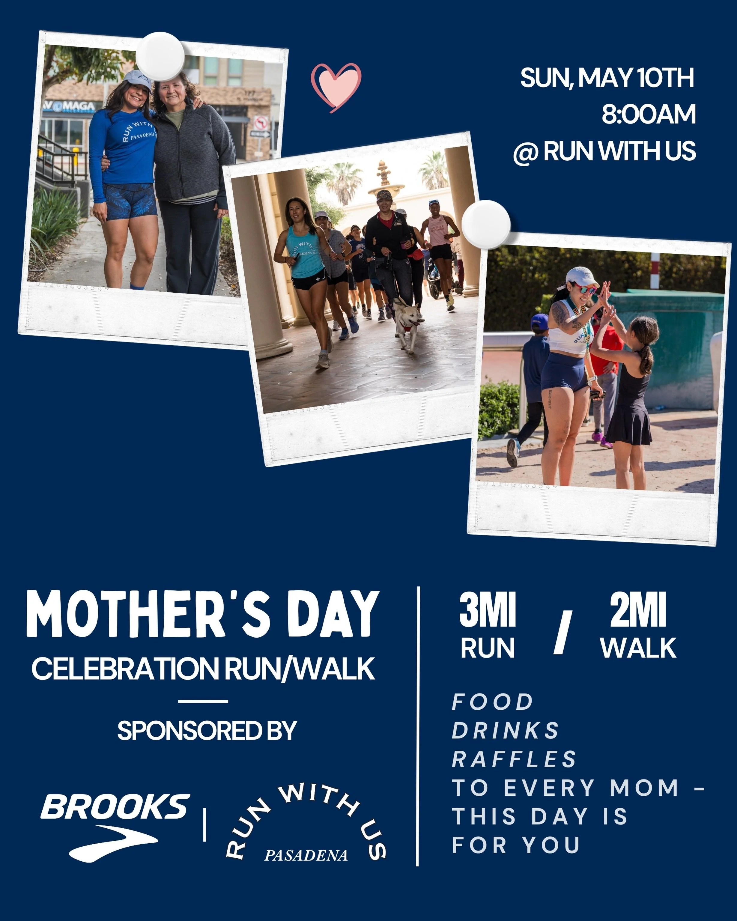Mother&rsquo;s Day Celebration Run/Walk 💙 | Join us NEXT Sunday on, May 10th at 8:00am for a special morning celebrating all the amazing mothers in our community. Whether you&rsquo;re running, walking, bringing your mom/kids, or just showing up to c