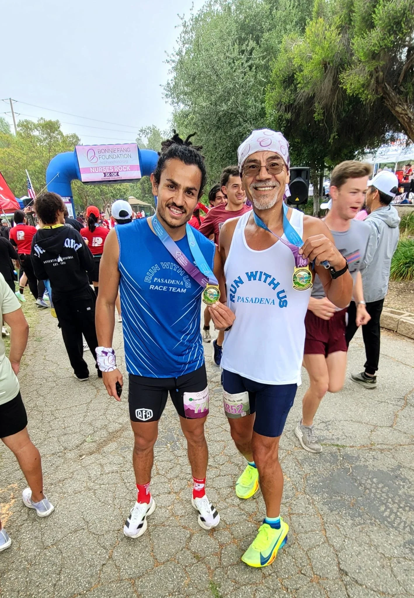 Rigo and Jose Run Nurses Rock 5k &amp; 10k