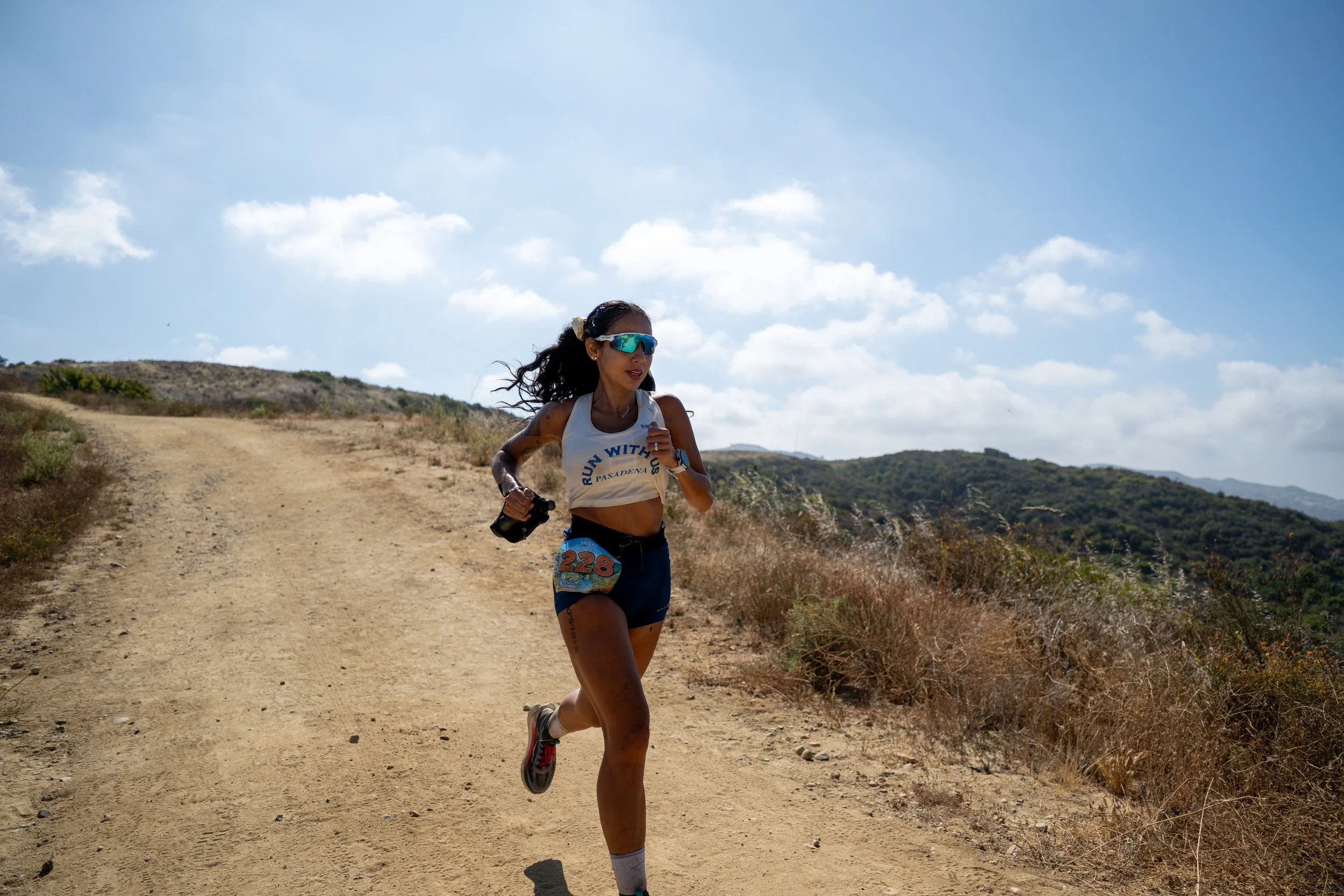 Gabriella Runs Tough Topanga