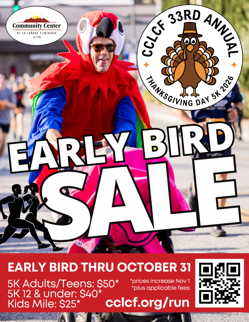 CCLCF Thanksgiving Run & Food Drive