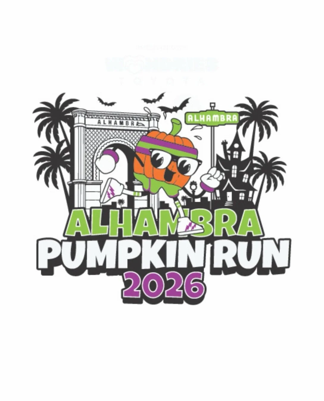 Pumpkin season = race season 🎃 | The 13th Annual Alhambra Pumpkin Run is coming to Downtown Alhambra this Sunday, Oct 25. Choose between 10k or 5k distances!  
After you finish, stay for the festival on 2nd Street with a farmers market, beer garden,