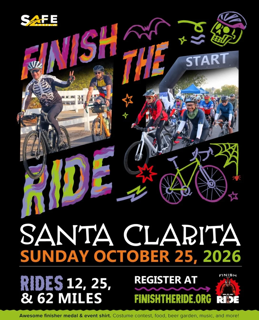 Finish The Run is back in Santa Clarita, Sunday Oct 25 and there&rsquo;s still time to register! 

Choose your distance: 🏃 10k run/walk 🏃 5K run/walk 👟 1K kids run 🐶 1K puppy run (yes, really)

💸 Use code RUNWITHUS for 10% off registration

Ever
