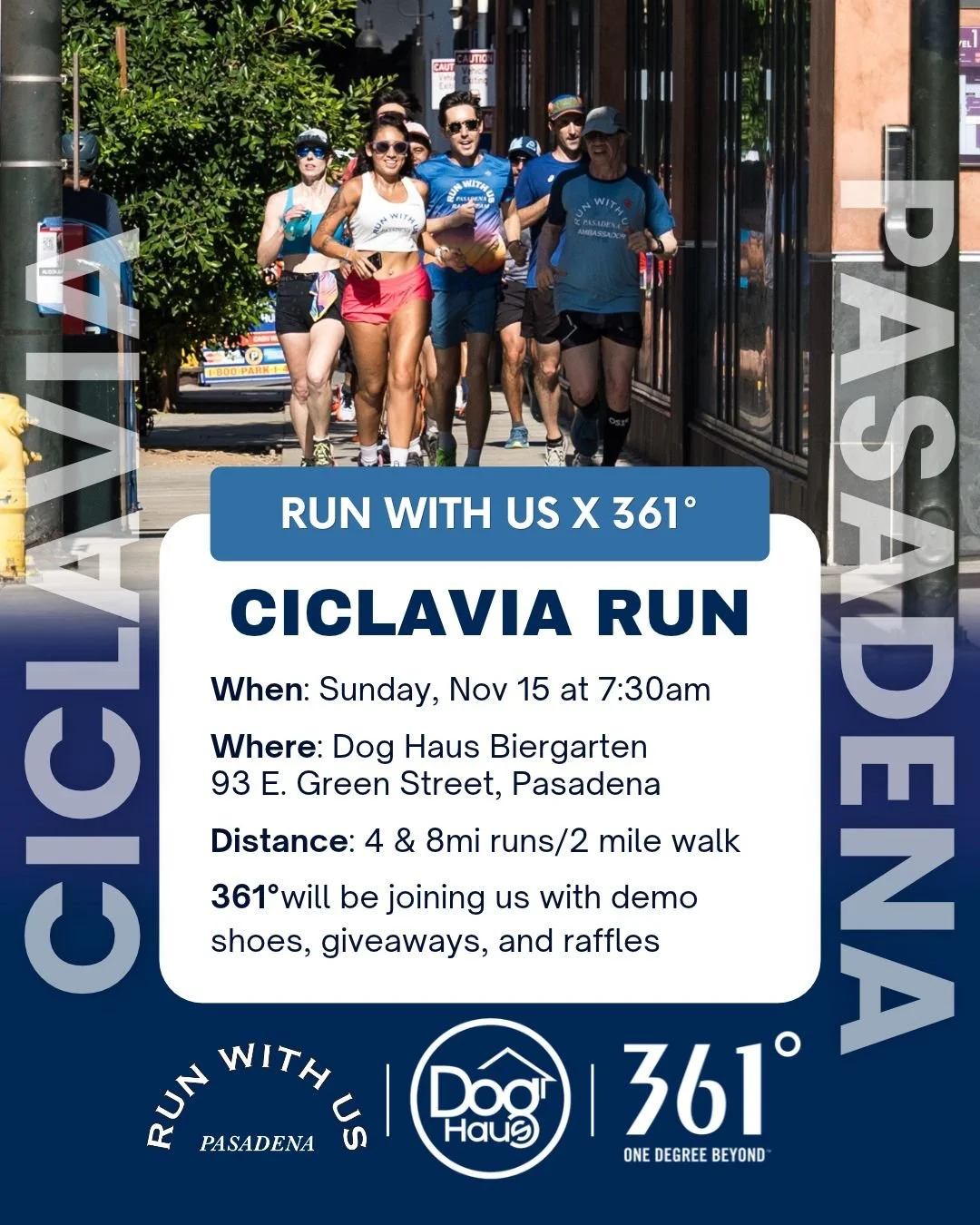 Pasadena CicLAvia Run
