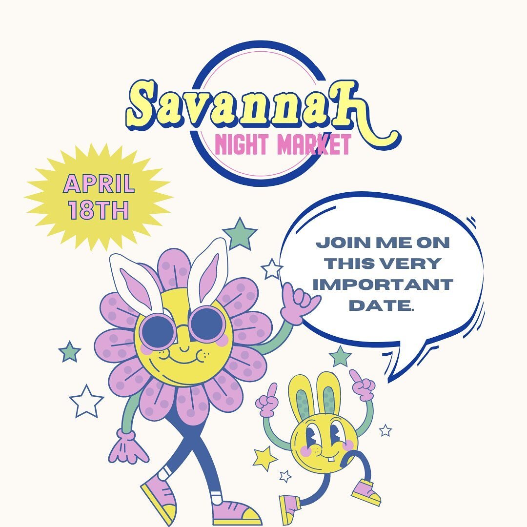 We&rsquo;re SO stoked to announce that we&rsquo;ll be a vendor at the next #savannahnightmarket on April 18th @theclydevenue!
💕
HUGE thank you to @savannahnightmarket for including us - we can&rsquo;t wait to share our awesome handcrafted pet toys &